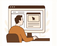 Illustration site internet